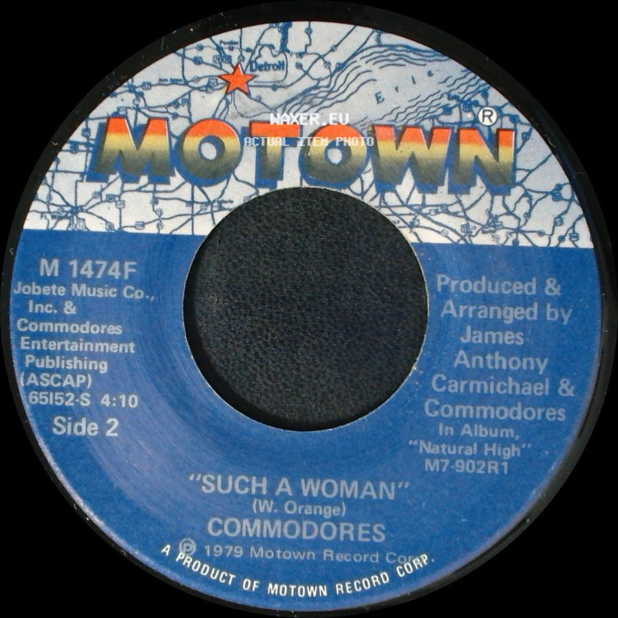 Commodores - Still / Such A Woman side B