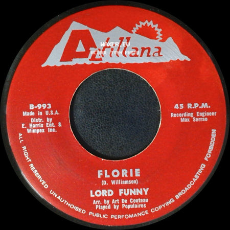 Lord Funny - Soul Chick / Florie side B