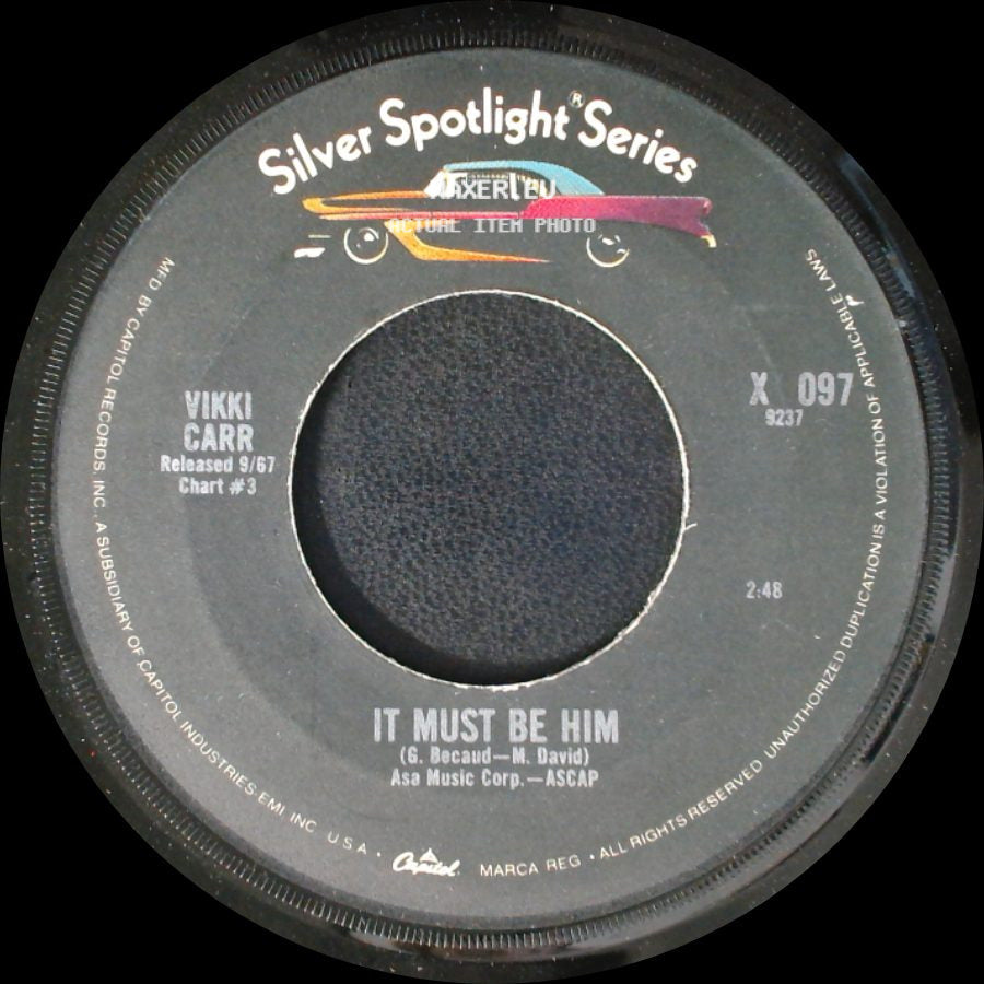 Vikki Carr - It Must Be Him / The Lesson side A