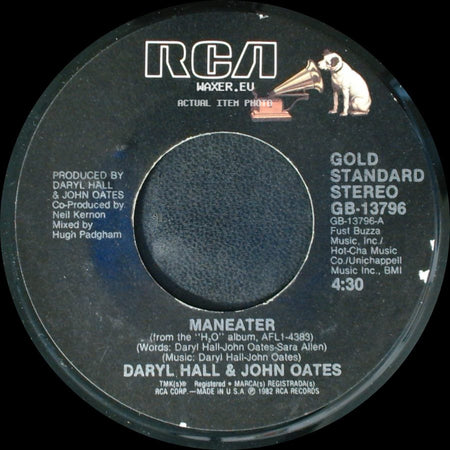 Daryl Hall & John Oates - One On One / Maneater side B