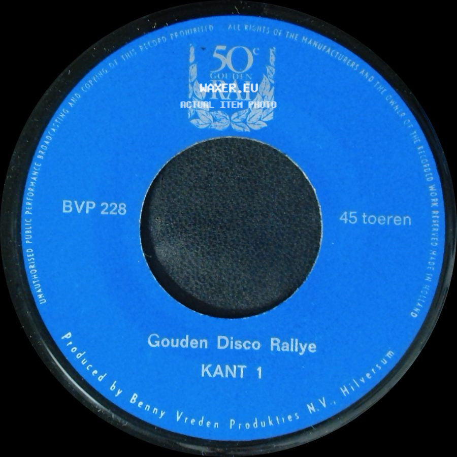 Unknown Artist - Gouden Disco Rallye / Gouden Disco Rallye side A