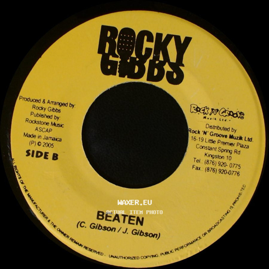 Luciano / Rocky Gibbs - Heart And Soul / Beaten side B