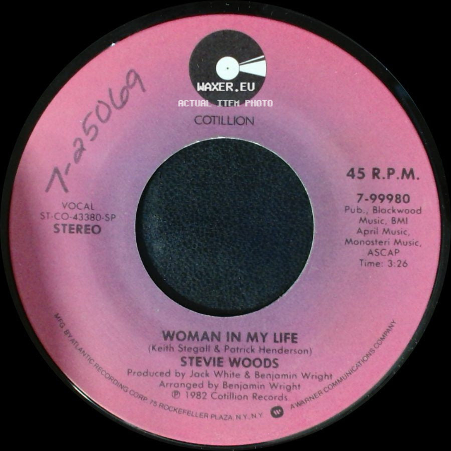Stevie Woods - Woman In My Life / One Love To Live side A