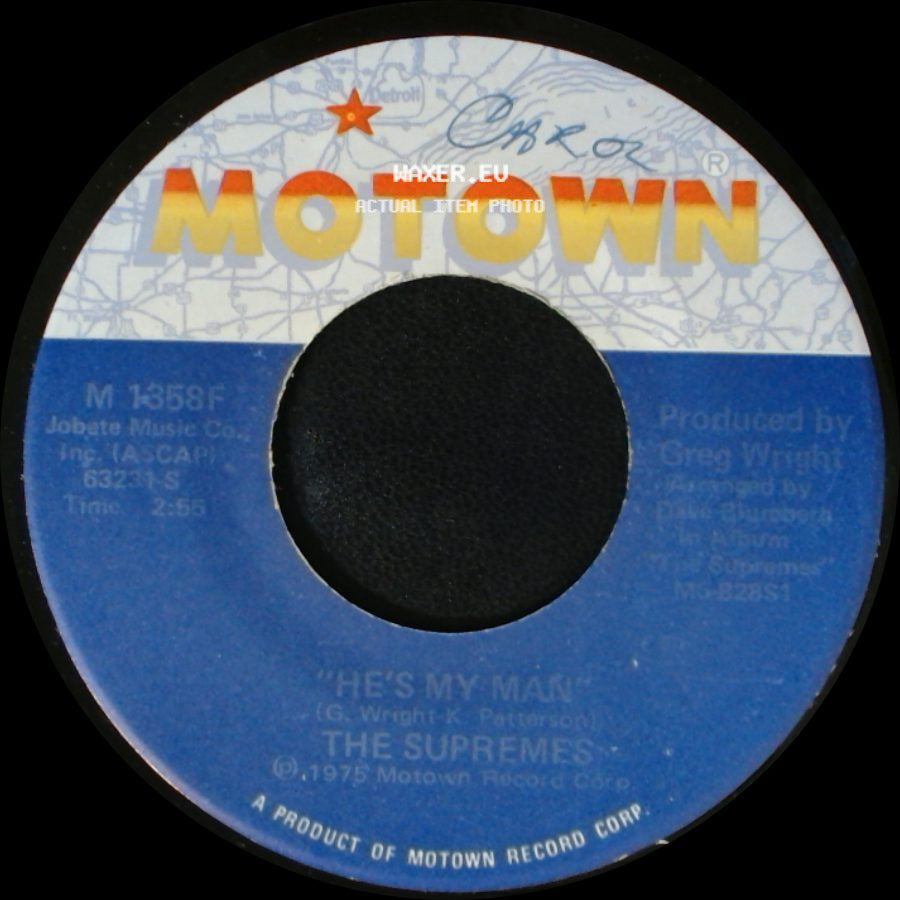 The Supremes - He's My Man / Give Out, But Don't Give Up side A