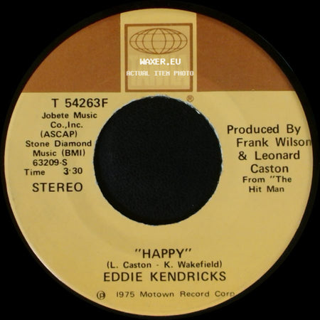 Eddie Kendricks - Deep And Quiet Love / Happy side B
