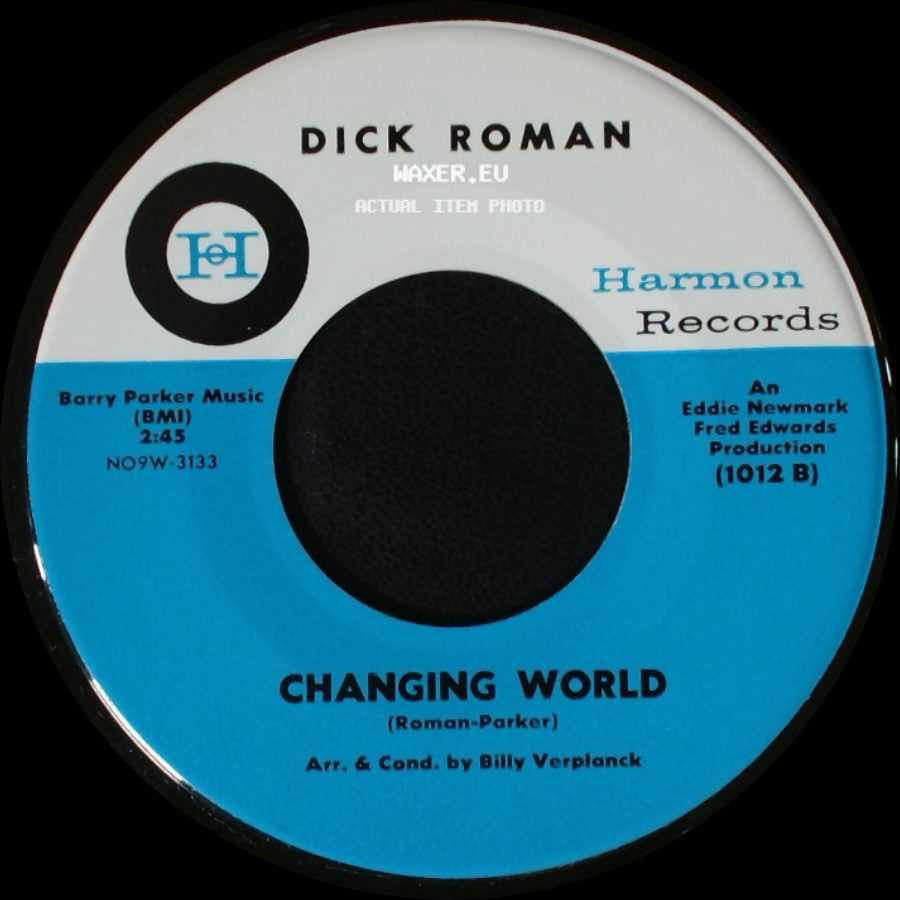 Dick Roman - Theme From Days Of Wine And Roses / Changing World side B