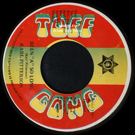 Karl Pitterson - Been 'a' So Long / Dubbing So Long side A