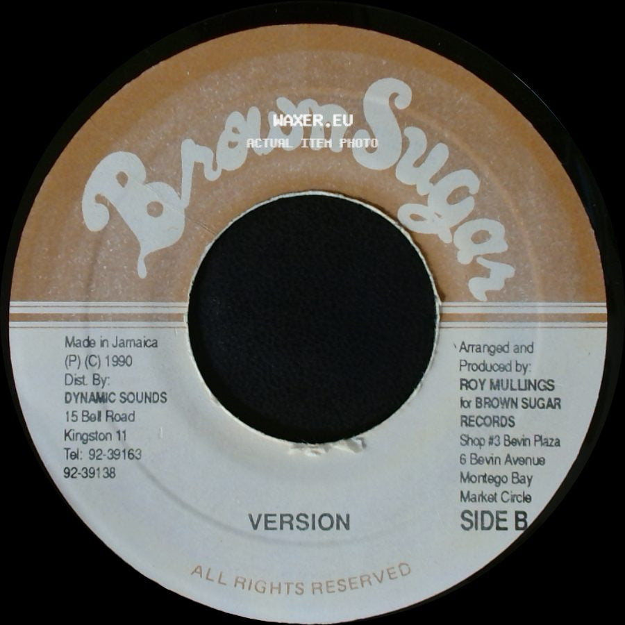 Hopeton Lewis - Nothing Left To Give / Unknown Title B side B