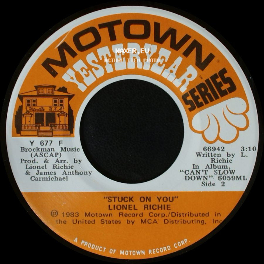 Lionel Richie - Hello / Stuck On You side B