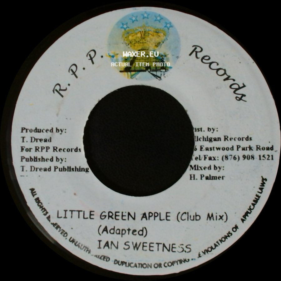 Ian Sweetness - Little Green Apple (Club Mix) (Adapted) / Little Green Apple (Adapted) side A