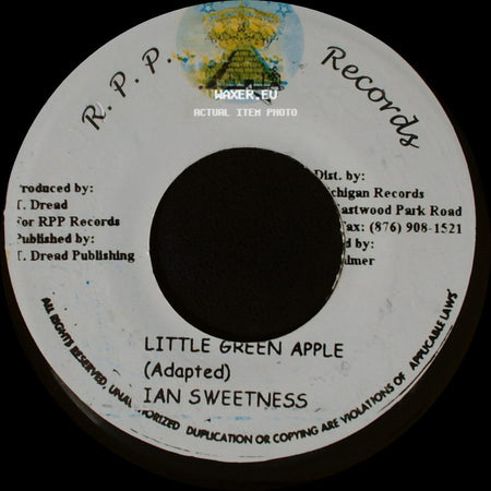 Ian Sweetness - Little Green Apple (Club Mix) (Adapted) / Little Green Apple (Adapted) side B