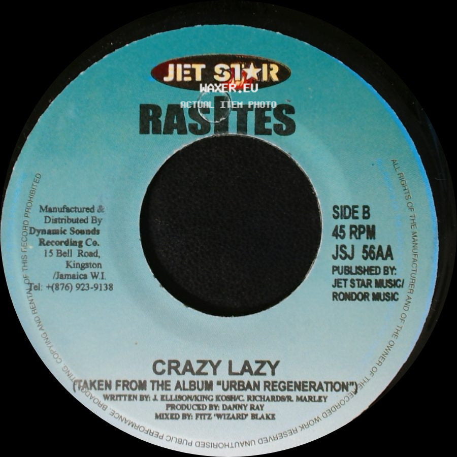 Rasites - Picture On The Wall / Crazy Lazy side B