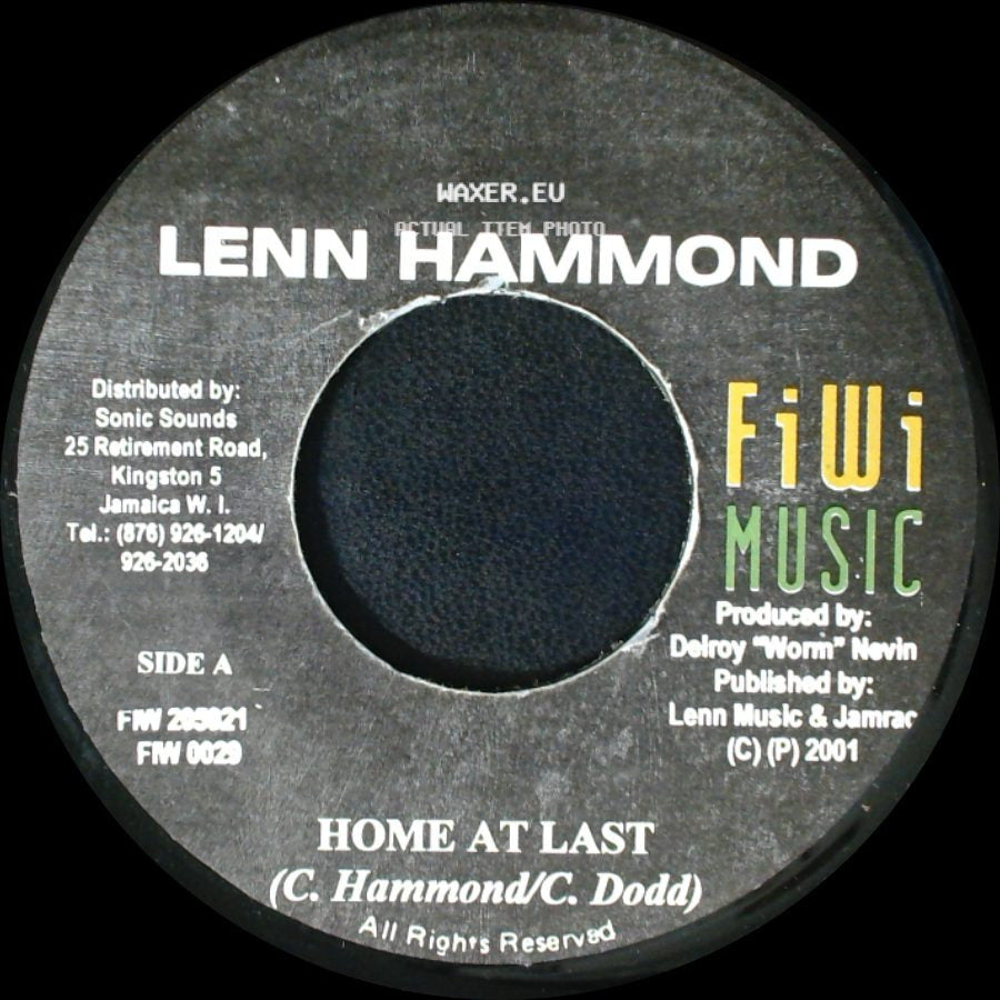 Lenn Hammond - Home At Last / Devotion side A
