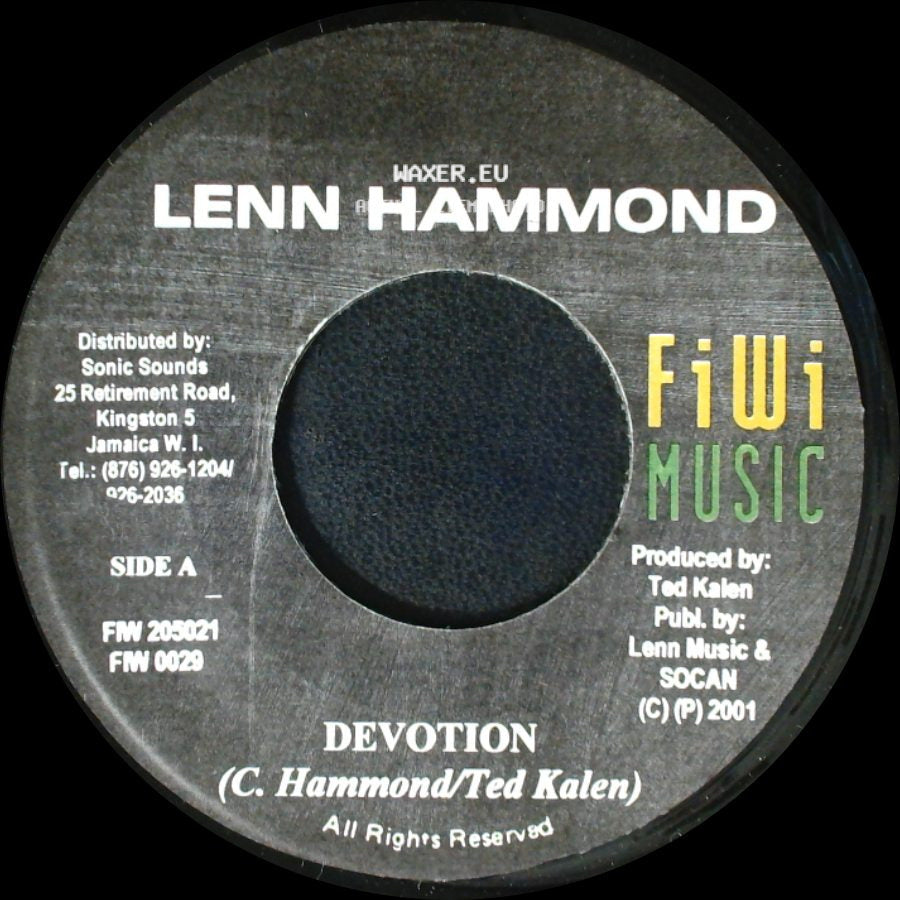 Lenn Hammond - Home At Last / Devotion side B