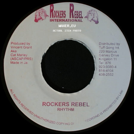 Rockers Rebel / Jah Cure Feat. Alborosie - Rhythm / Life side A