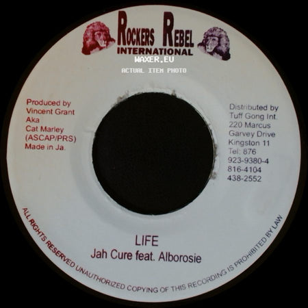 Rockers Rebel / Jah Cure Feat. Alborosie - Rhythm / Life side B