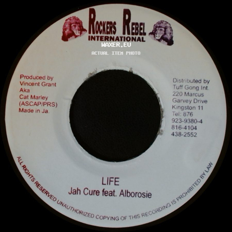 Rockers Rebel / Jah Cure Feat. Alborosie - Rhythm / Life side B