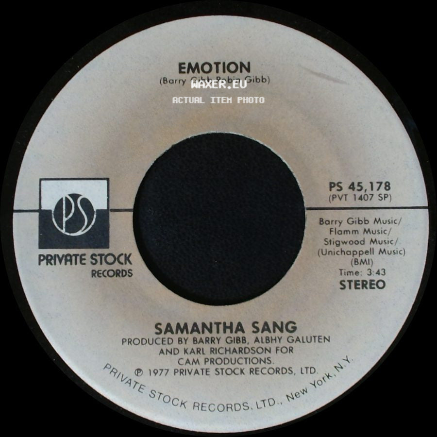Samantha Sang - When Love Is Gone / Emotion side B