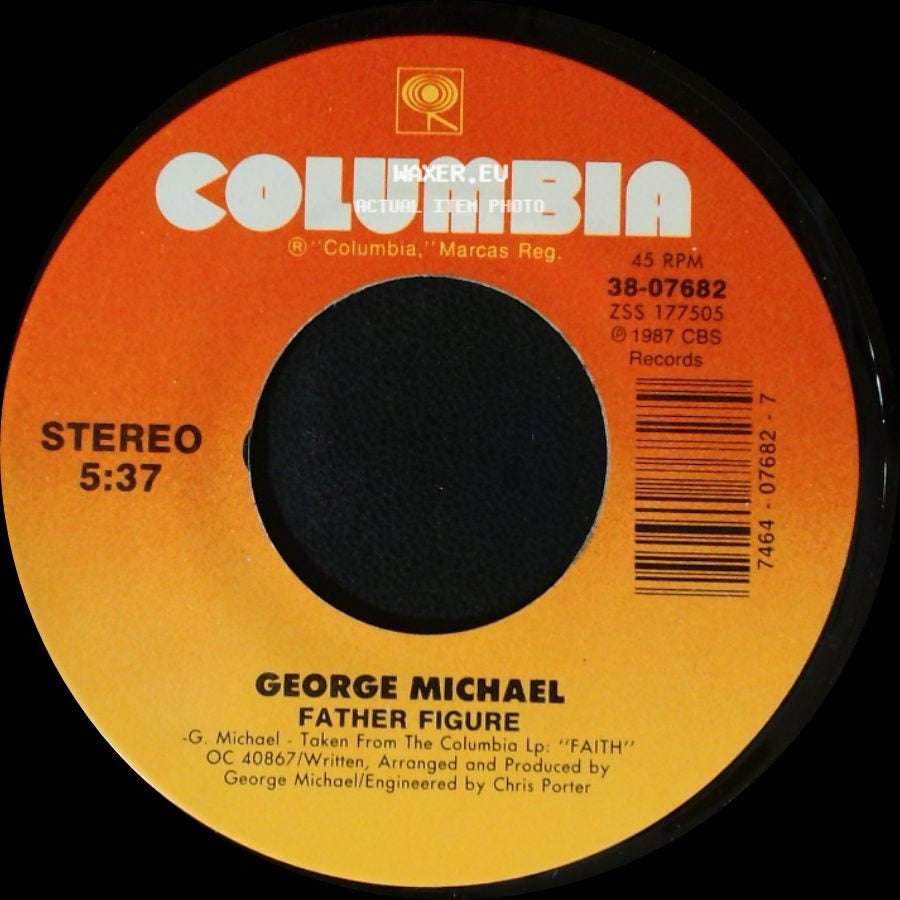George Michael - Father Figure / Father Figure (Instrumental) side A