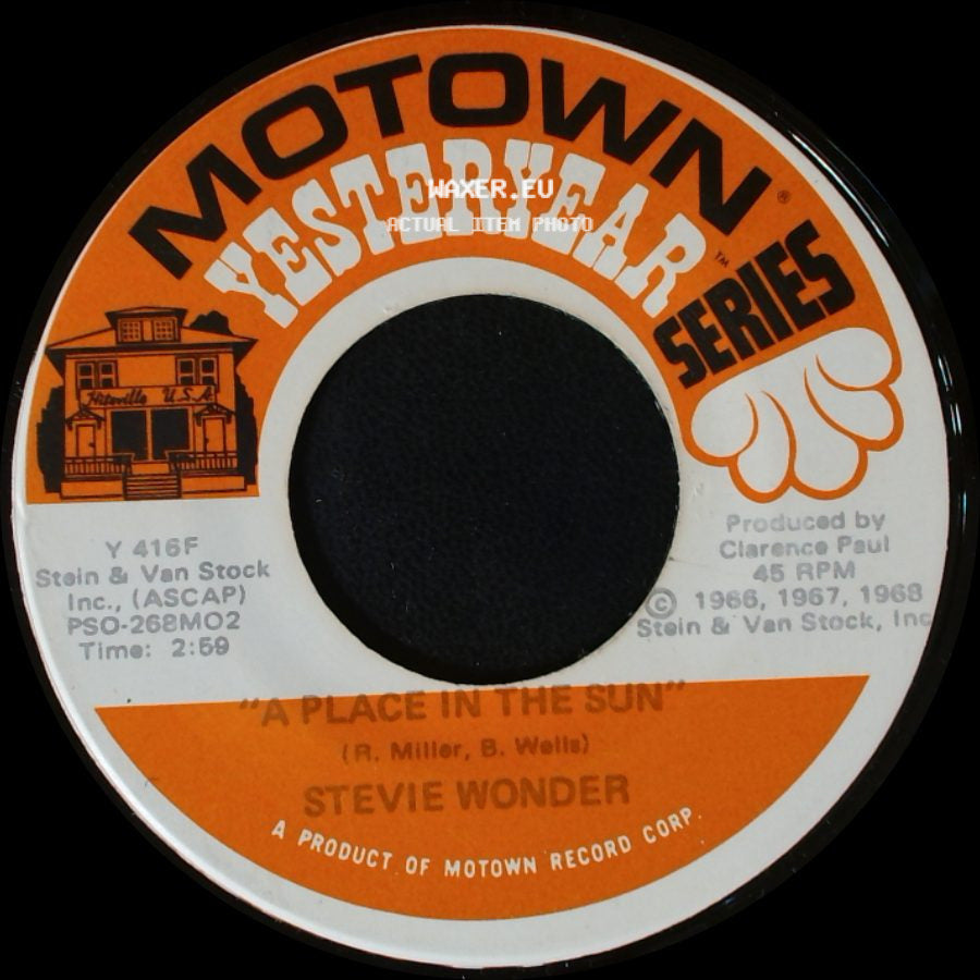 Stevie Wonder - A Place In The Sun / Blowin' In The Wind side A