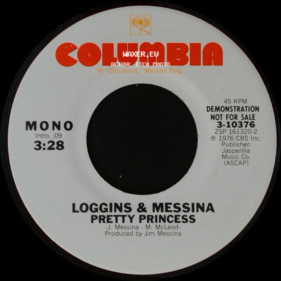 Loggins & Messina - Pretty Princess / Pretty Princess side A