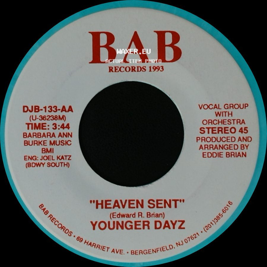 Younger Dayz - Christmas In New York / Heaven Sent side B