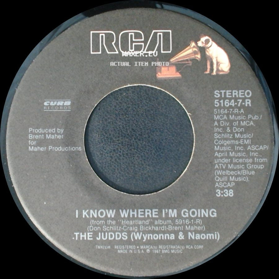 The Judds (Wynonna & Naomi) - I Know Where I'm Going / If I Were You side A