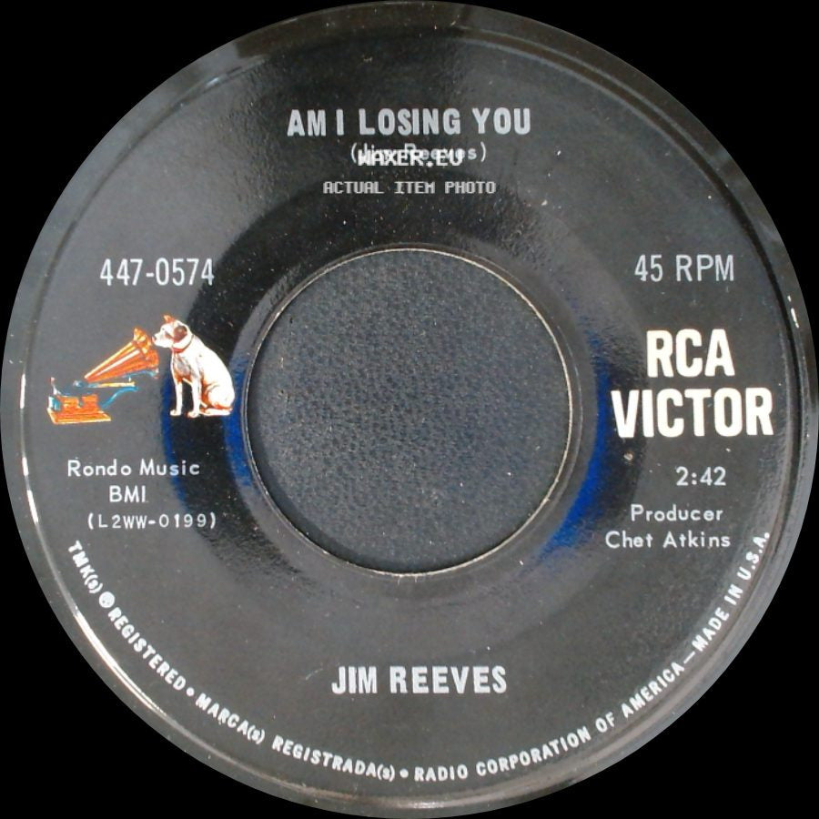 Jim Reeves - He'll Have To Go / Am I Losing You side B