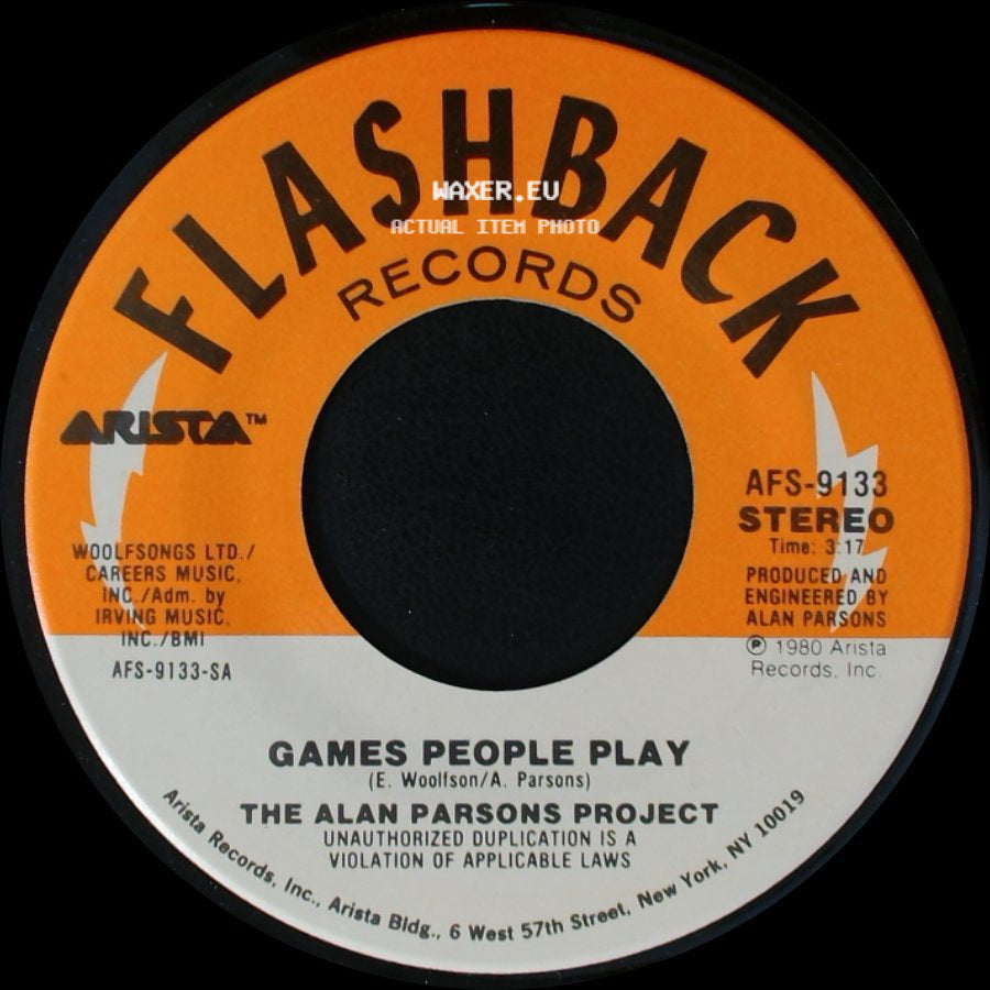 The Alan Parsons Project - Games People Play / Time side A