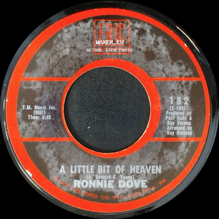 Ronnie Dove - A Little Bit Of Heaven / One Kiss For Old Times' Sake side A