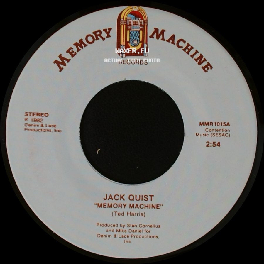 Jack Quist - Memory Machine / I'm Comin' Home side A