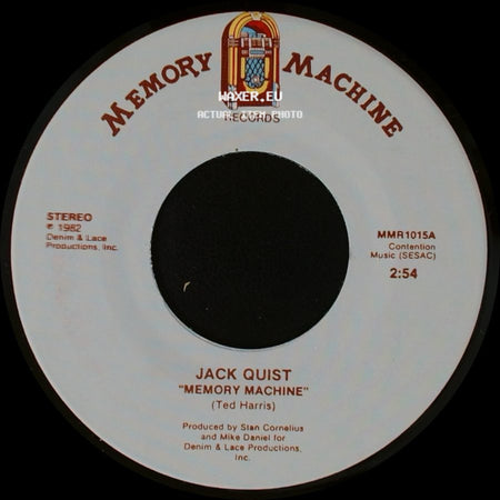Jack Quist - Memory Machine / I'm Comin' Home side A
