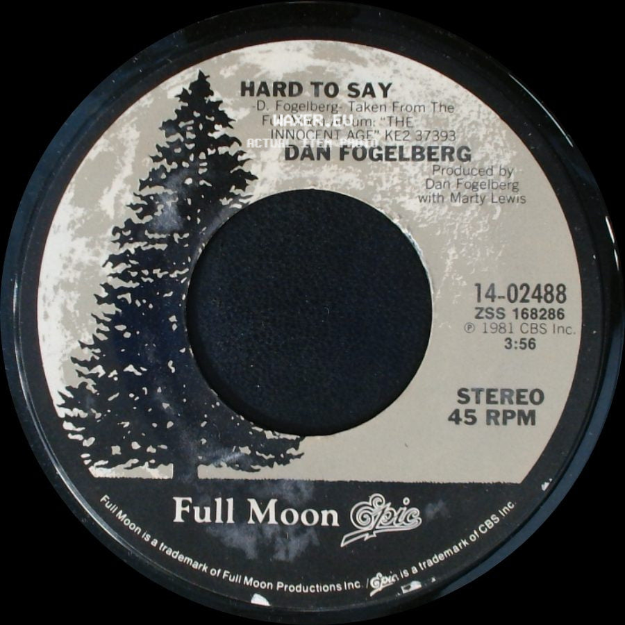 Dan Fogelberg - The Innocent Age / Hard To Say side B