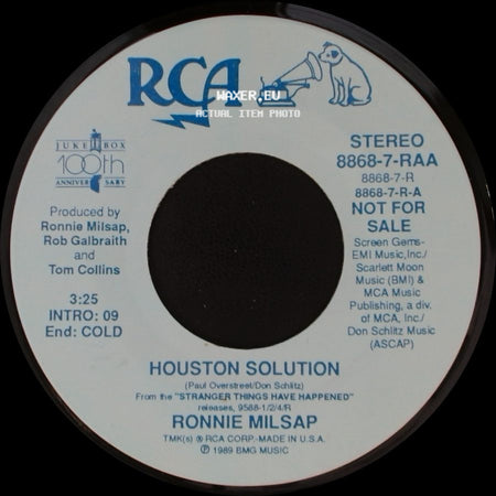 Ronnie Milsap - Houston Solution / Houston Solution side A