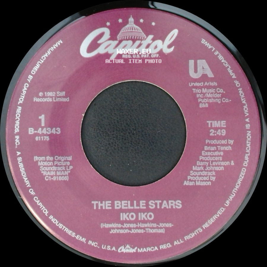 The Belle Stars / Hans Zimmer - Iko Iko / Las Vegas side A