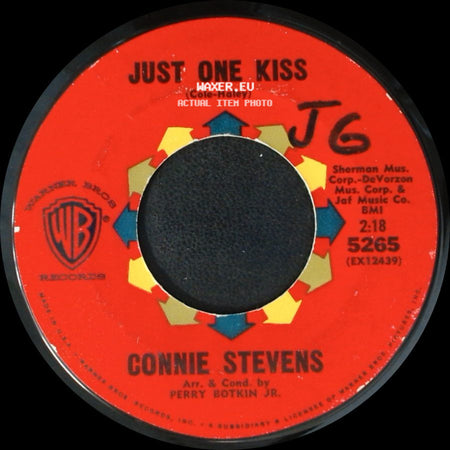 Connie Stevens - Why'd You Wanna Make Me Cry / Just One Kiss side B