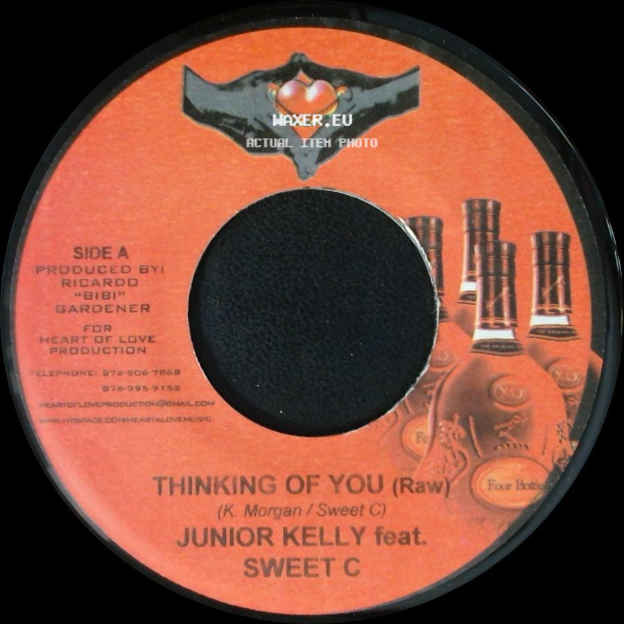 Junior Kelly Feat. Sweet C / Nature - Thinking Of You (Raw) / Beside Me side A