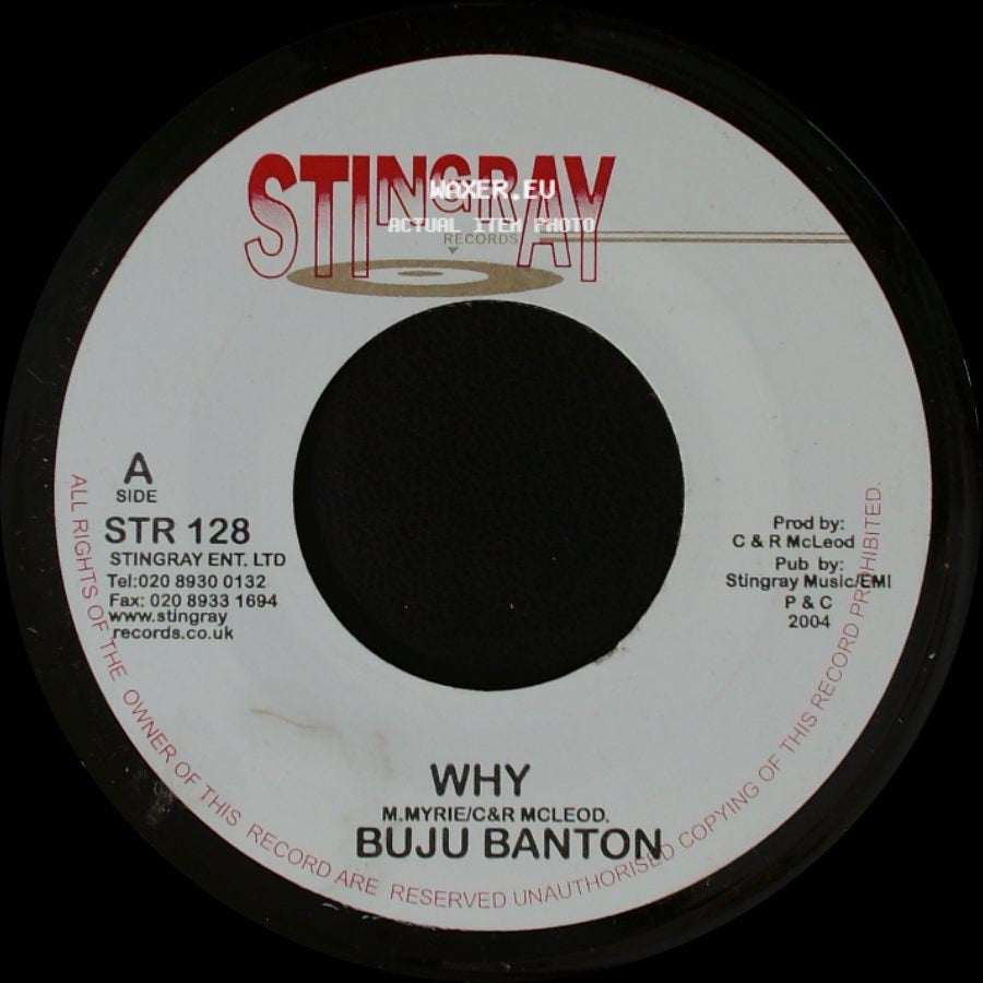 Buju Banton / All Stars - Why / Meditation Dub side A