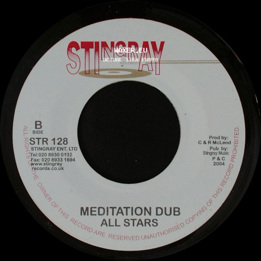 Buju Banton / All Stars - Why / Meditation Dub side B