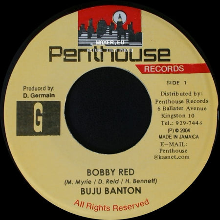 Buju Banton / Dean Fraser - Bobby Red / M16 side A
