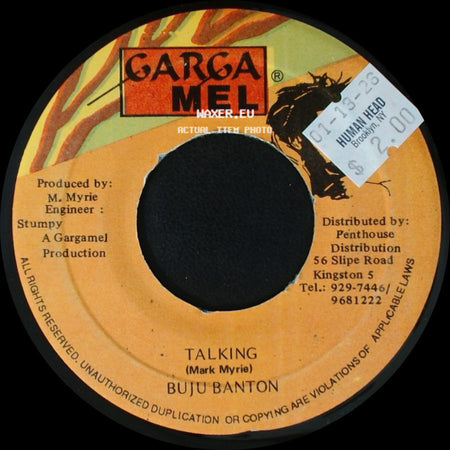 Buju Banton - Talking / Talking Dub Mix side A
