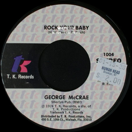George Mccrae - Rock Your Baby (Part 2) / Rock Your Baby side B