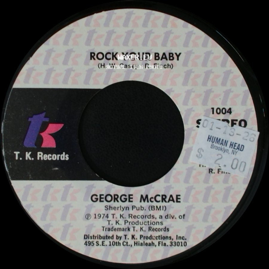 George Mccrae - Rock Your Baby (Part 2) / Rock Your Baby side B
