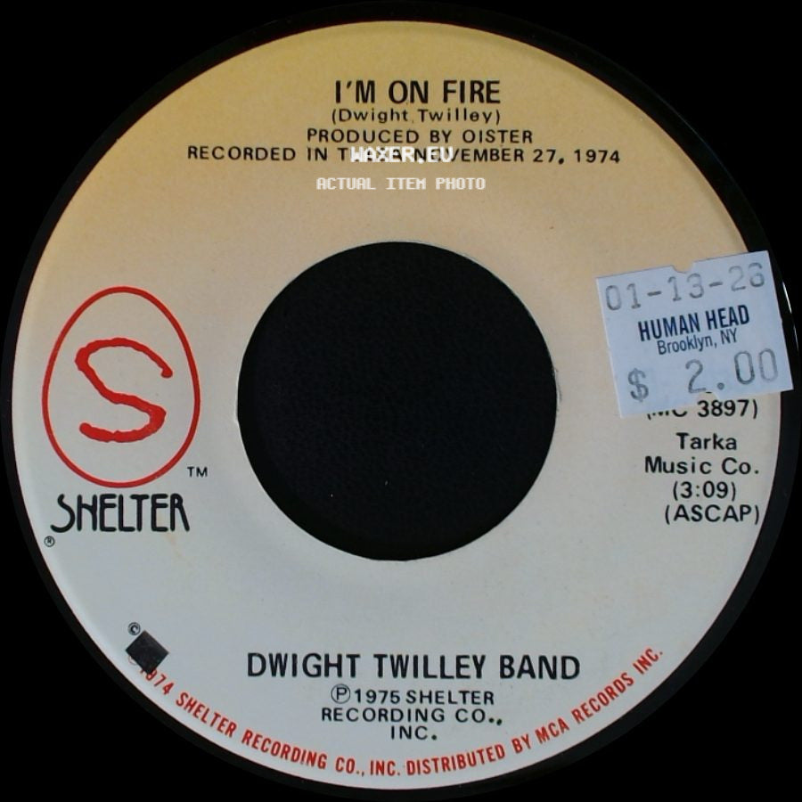 Dwight Twilley Band - I'm On Fire / Did You See What Happened? side A