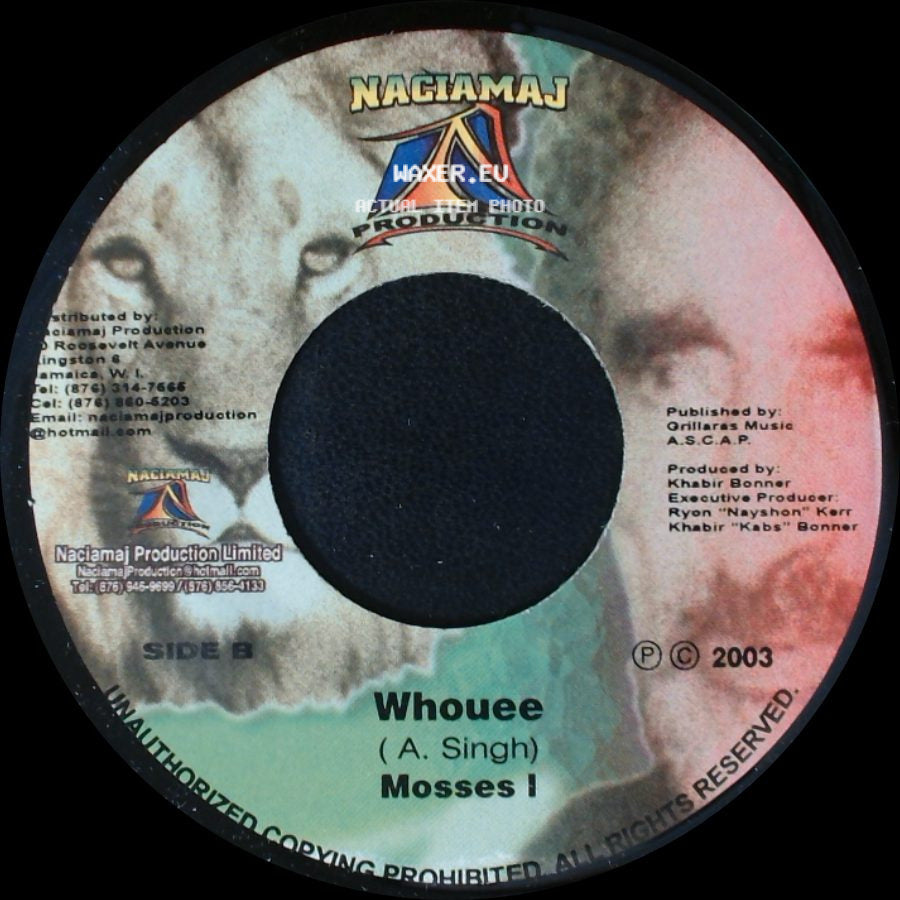 Chuck Fender / Mosses I - Don't Throw Them Away / Whouee side B