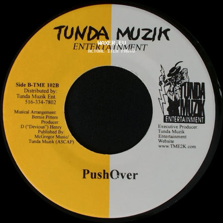 Tony Anthony - Best Thing / Push Over side B