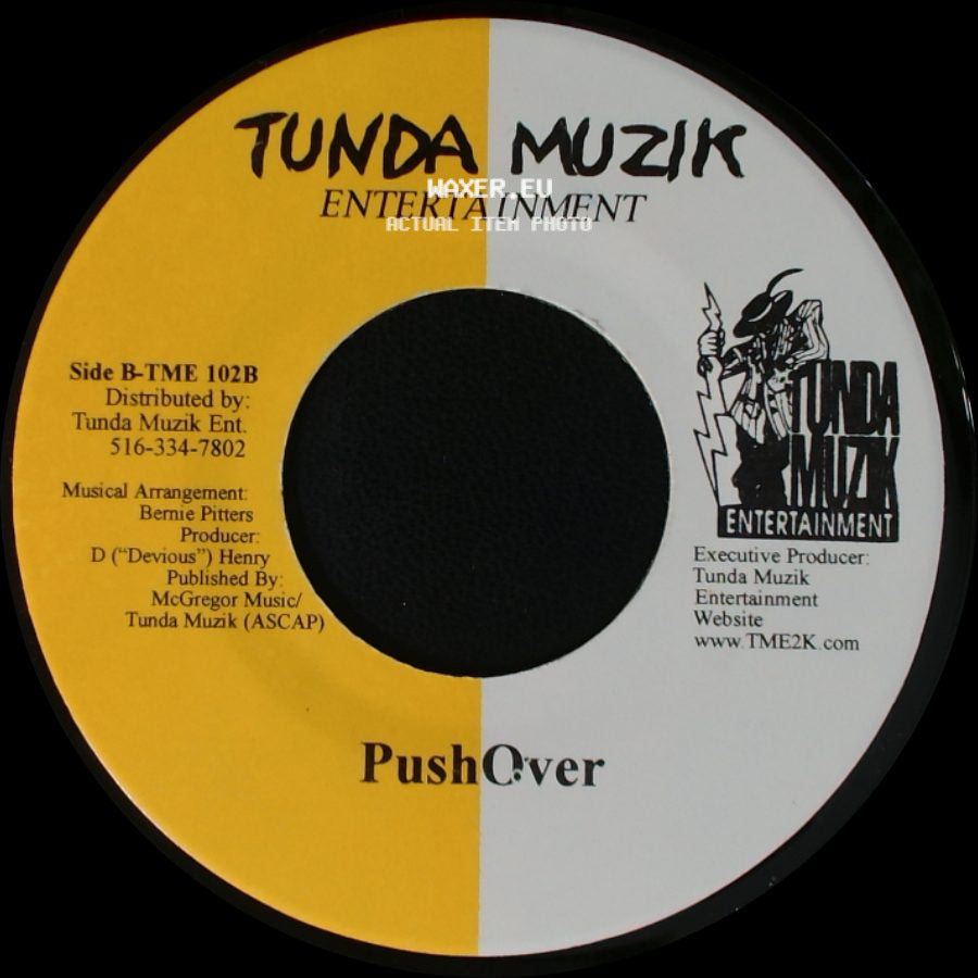 Tony Anthony - Best Thing / Push Over side B