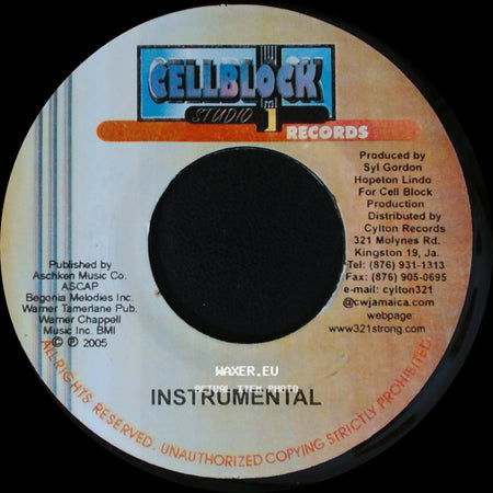 Hopeton Lindo - Instrumental / With You side A