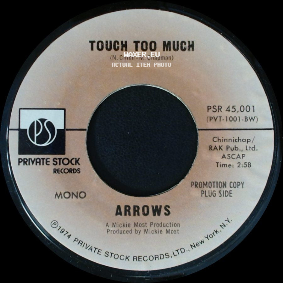 Arrows - Touch Too Much / Touch Too Much side A