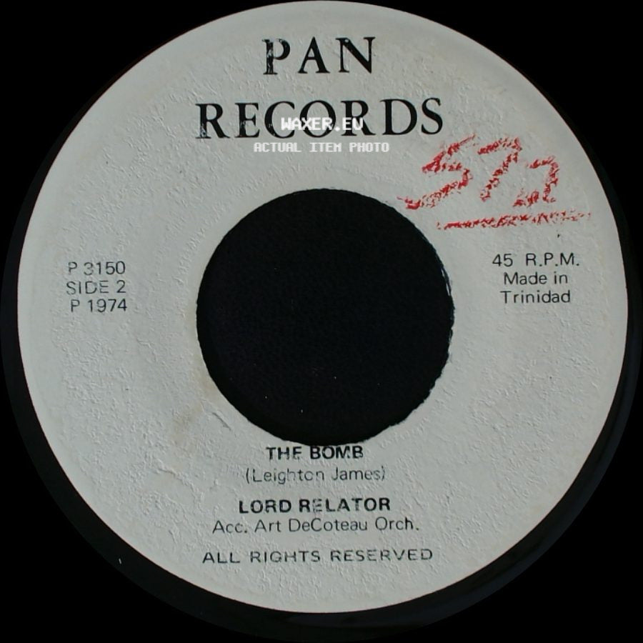 Lord Relator - Deaf Pannan / The Bomb side B